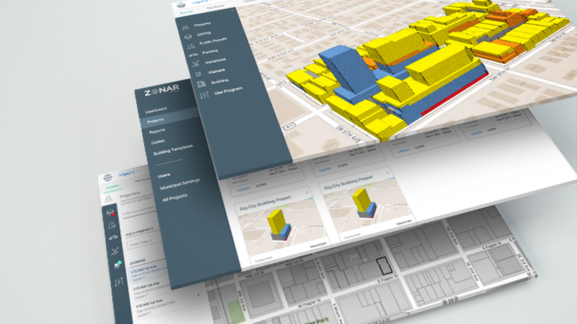 Gridics’ Zonar.City software is designed to integrate with any city’s zoning code to allow the city to expedite development plan reviews, conduct real-time 3D development scenarios and visually test proposed zoning code changes, the company said.