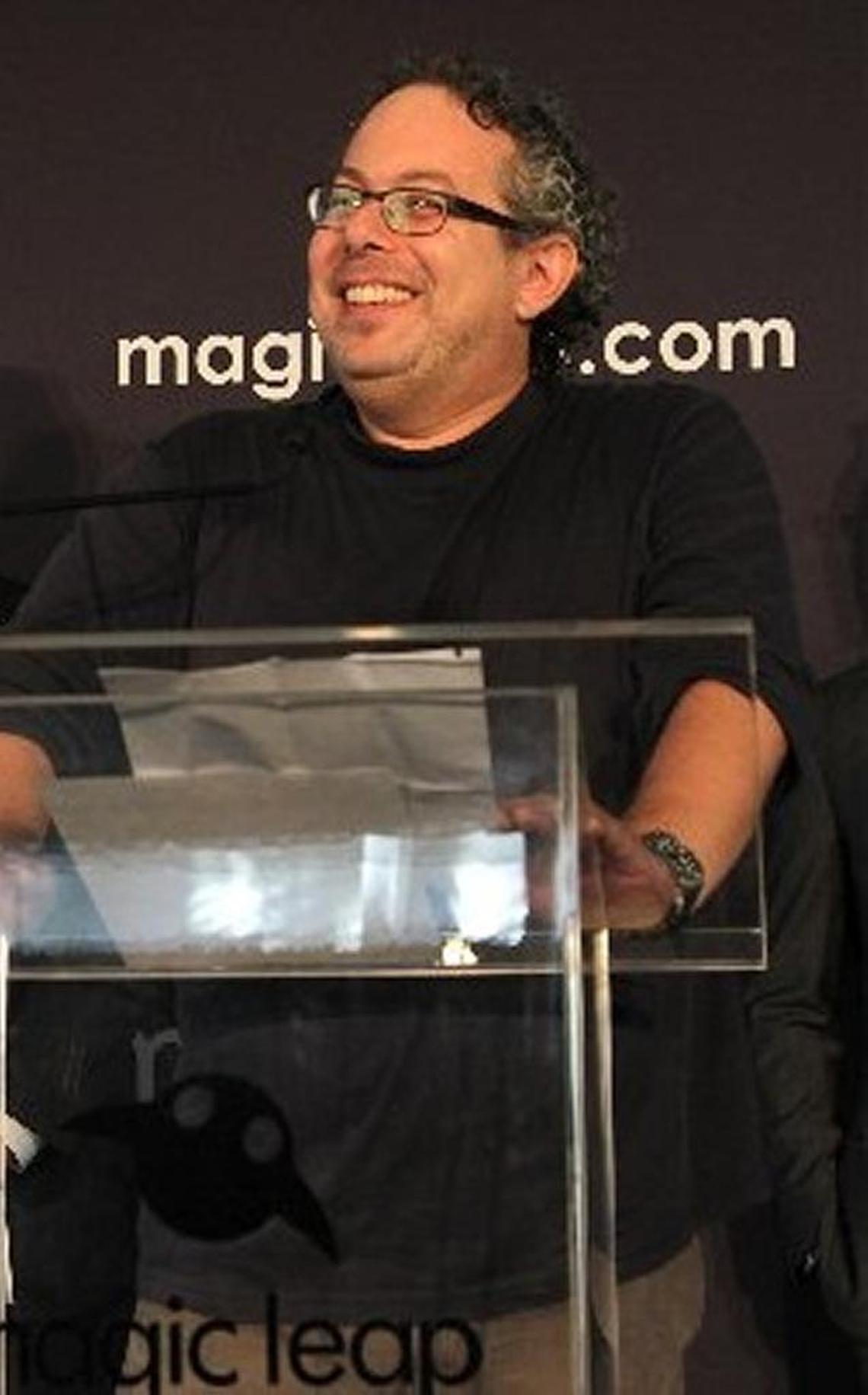 Rony Abovitz, CEO of Magic Leap, at a groundbreaking ceremony for the company’s Plantation headquarters in 2015.