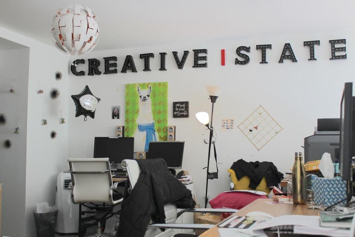 Within Blubeta’s Wynwood office, there is a coalition of companies such as a branding agency, public relations agency, marketing agency and more. By knocking down all the walls, the companies have created a different environment to work in.