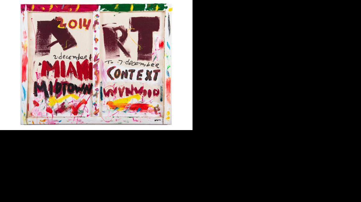 
Jerry Powers’ Art Miami 25th anniversary commemorative painting
