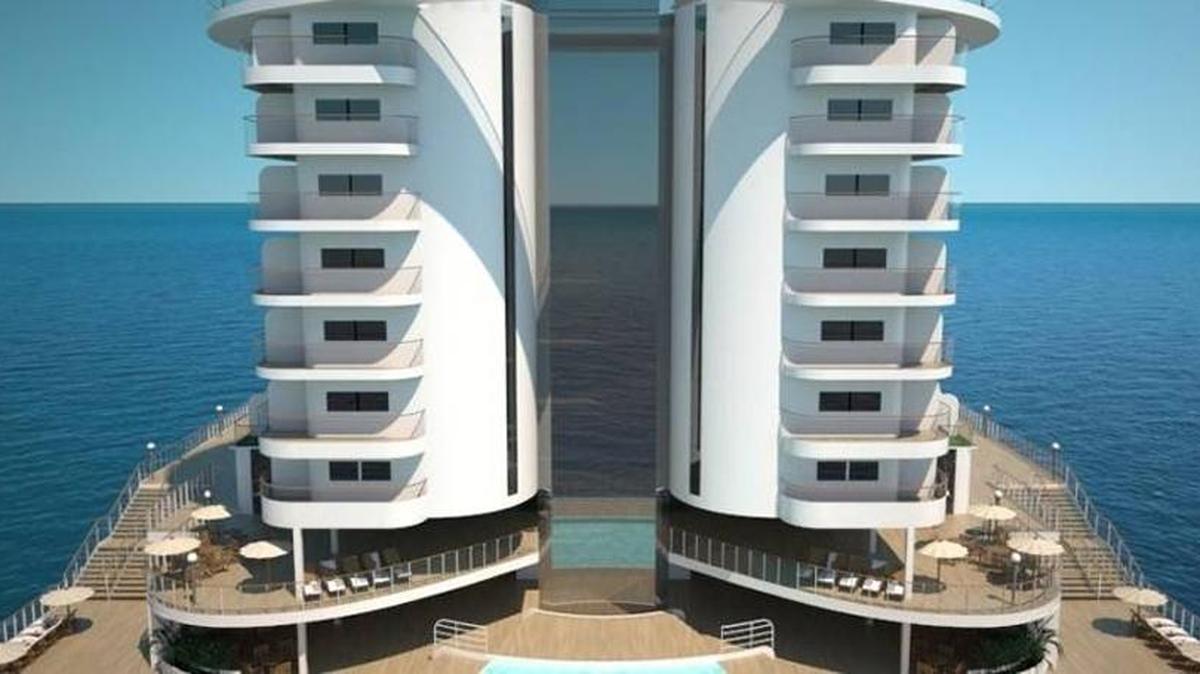 Rendering of the beach condos in the MSC Seaside, which will sail from Miami in November 2017. The ship is part of MSC’s investment to build 11 state-of-the-art ships by 2026. The line announced Wednesday it is building at least two new 5,400 passenger ships by 2026.