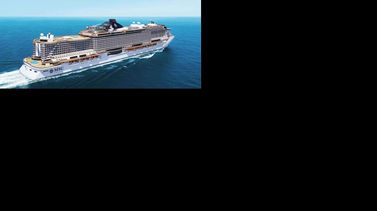
MSC Seaside will be christened in Miami in late 2017.
