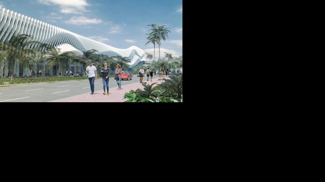 
The Miami Beach City Commission saw the schematic design for the planned renovation of the Miami Beach Convention Center at Wednesday’s commission meeting.
