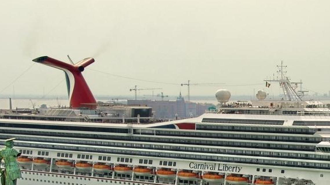 The Carnival Liberty on a previous deployment in Europe.