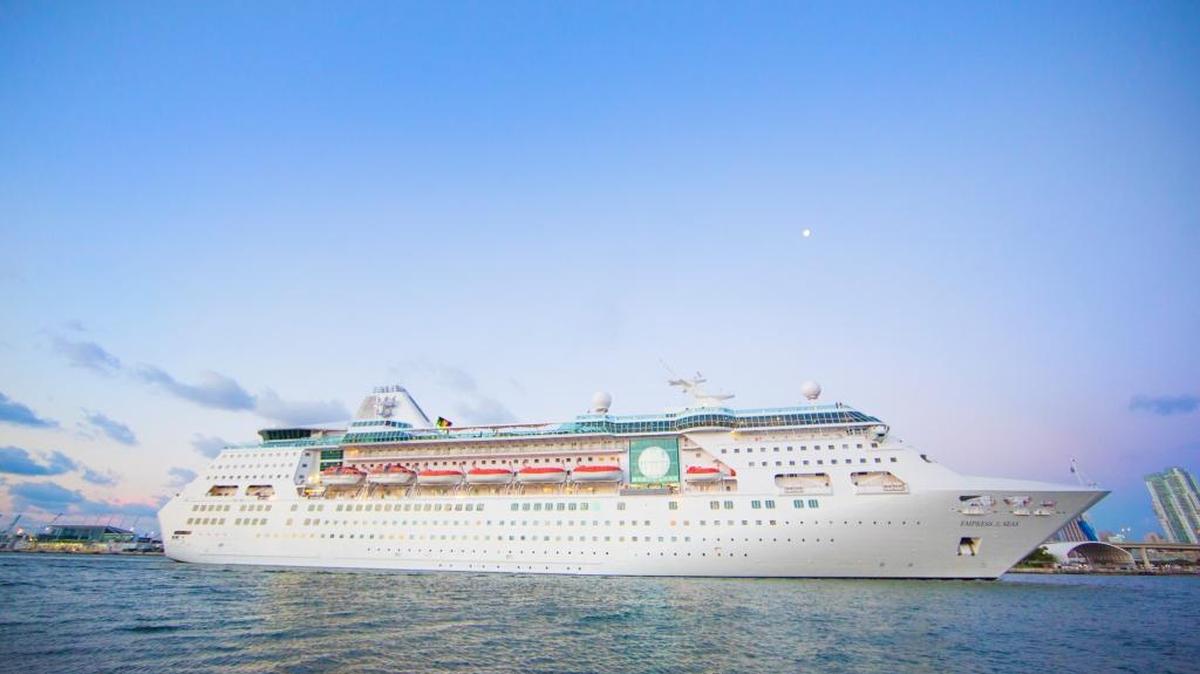 Royal Caribbean International’s Empress of the Seas, the ship that the cruise line has previously said would sail to Cuba.