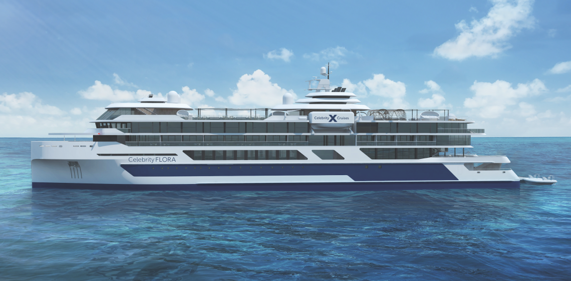 The 100-passenger Celebrity Flora will start sailing from Baltra Island in the Galapagos in May 2019.