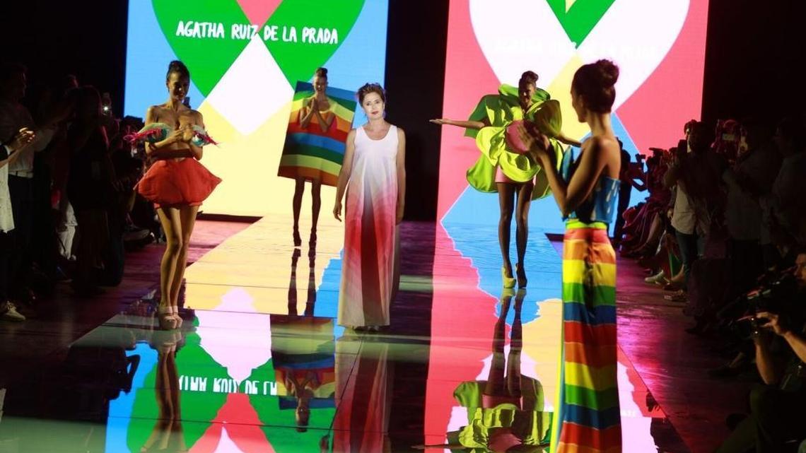 Designer Agatha Ruiz de la Prada presented her resort collection last year at Miami Fashion Week. She and seven other internationally known designers return with new collections for Miami Fashion Week May 31-June 4.