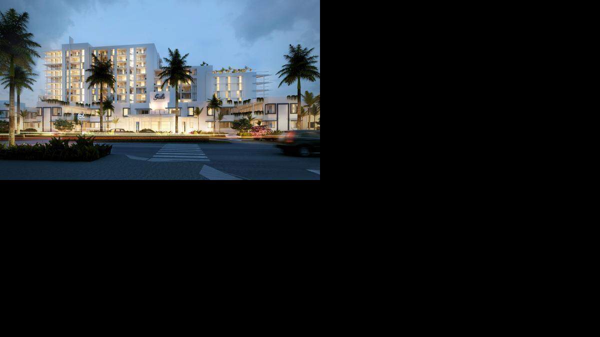 
The Gale Boutique Hotel & Residences is scheduled to open in the first quarter of 2017 on Fort Lauderdale beach.
