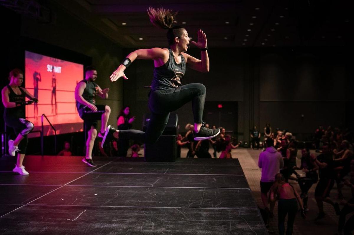Strong by Zumba master trainer Al Lee Syarief leads the 2018 Sync Summit, taking place in Orlando at the same time as ZINCon.
