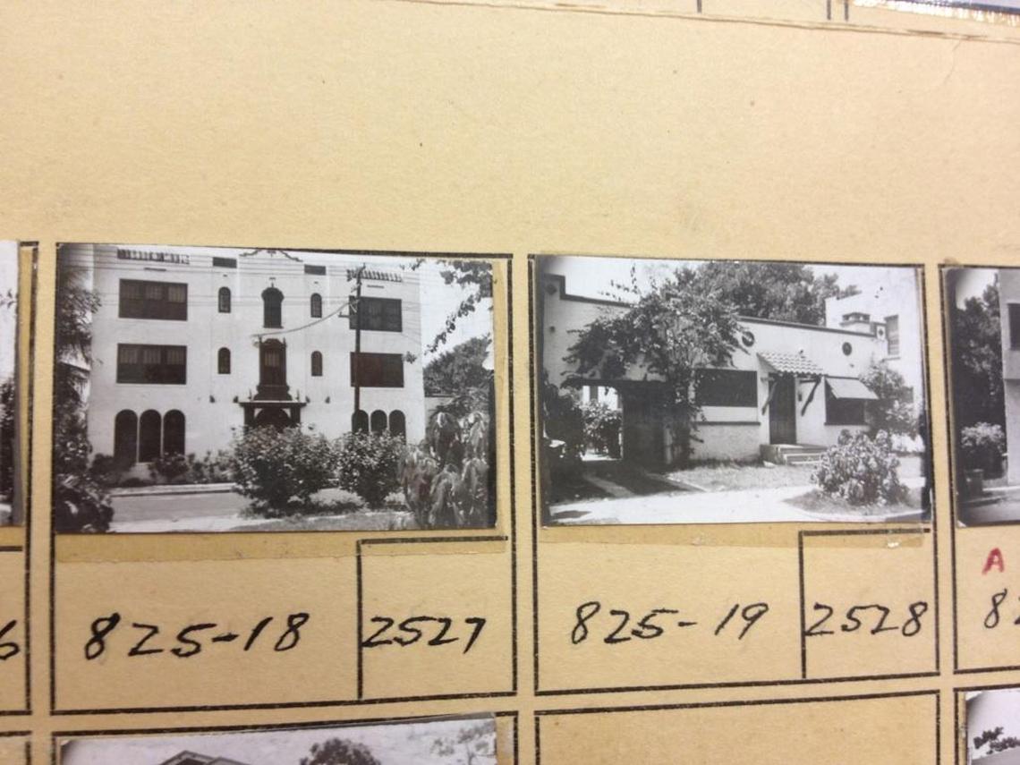 The original facade of the Tower Hotel.