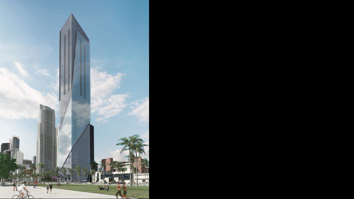 
A rendering of 340 Biscayne Blvd, Miami.
