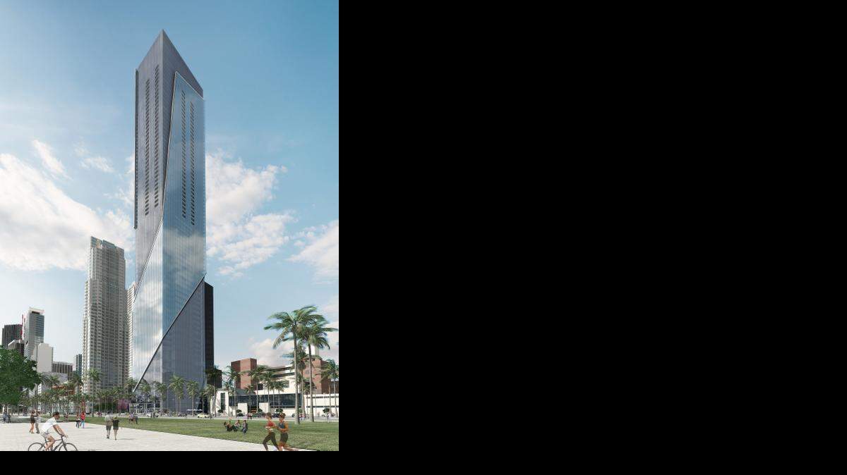 
A rendering of 340 Biscayne Blvd, Miami.
