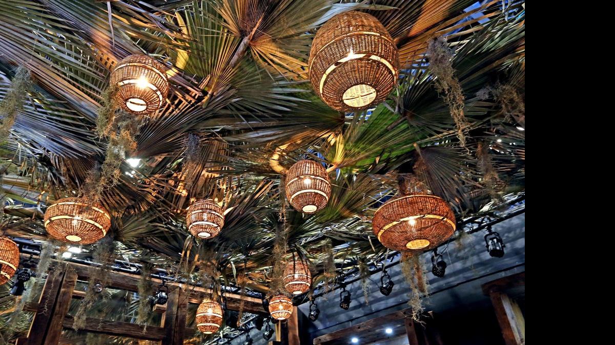 
The ceiling in the SEMPRE exhibit at the Maison & Objet show at the Miami Beach Convention Center on Monday, May 11, 2015.
