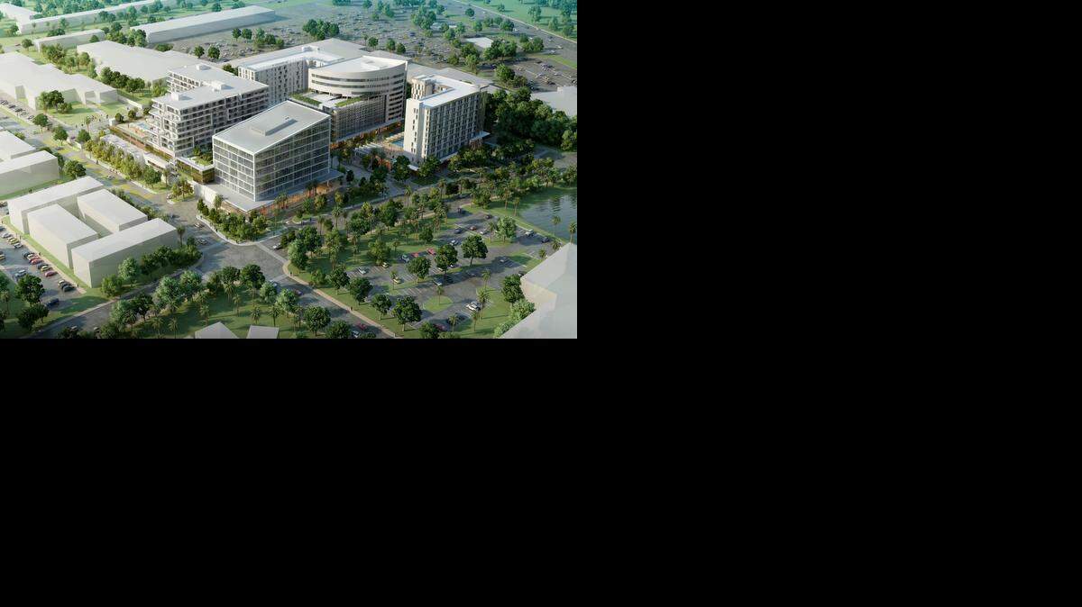 
A rendering of the planned development at Aventura ParkSquare. 
