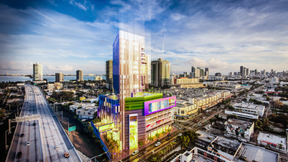 Rendering of Triptych Miami Design District. The 296-room hotel is set to open at 3601 N. Miami Ave. during early December 2017.