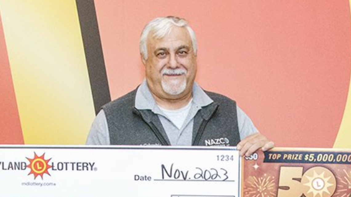 A Maryland man won $10,000 before scoring an even bigger prize, officials said.