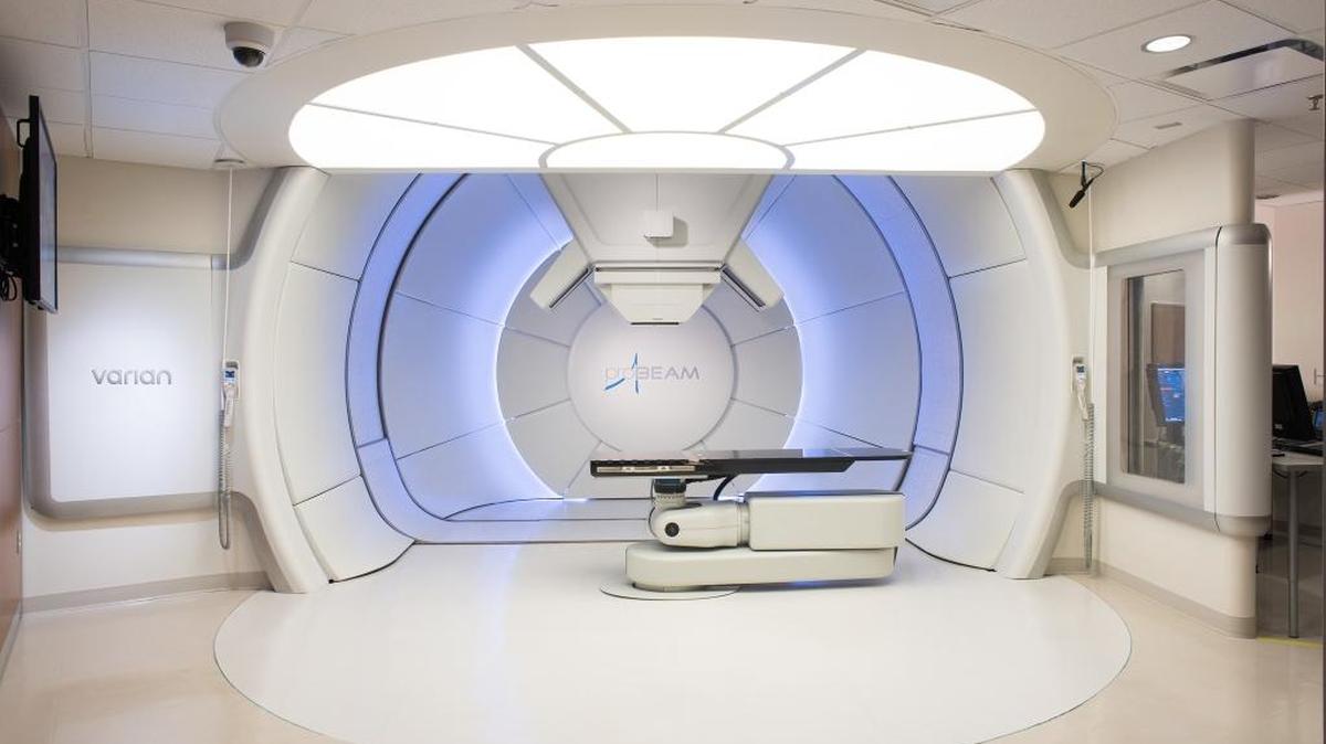 The Varian ProBeam Compact system is a single-room system capable of fully rotational intensity modulated proton therapy (IMPT), which allows the beam to be modulated around irregular shapes. Sylvester Comprehensive Cancer Center announced Thursday that it will build a proton therapy program at UHealth Tower, formerly UM Hospital — marking the second proton therapy cancer program in the region after last year’s launch of the Miami Cancer Institute at Baptist Health South Florida.