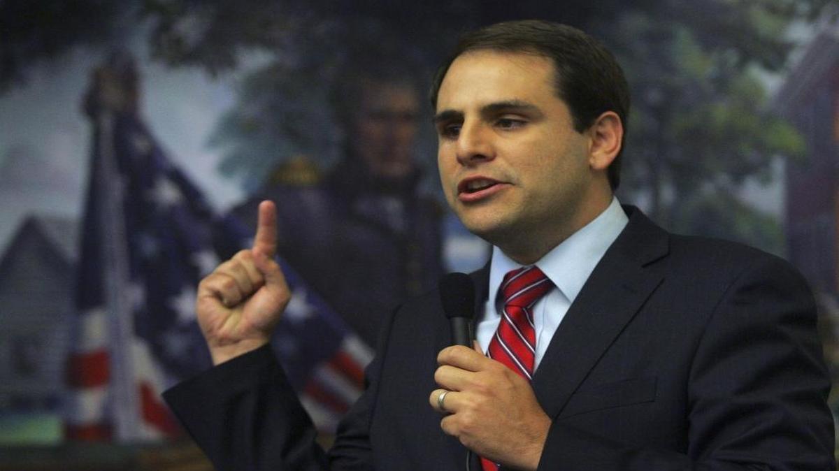 Rep. Carlos Trujillo, R-Miami, has sponsored a bill that would prohibit healthcare providers from balance billing consumers with PPO and EPO plans for emergency services. In this April 2013 photo, Trujillo speaks on the floor of the Florida House of Representatives in Tallahassee.