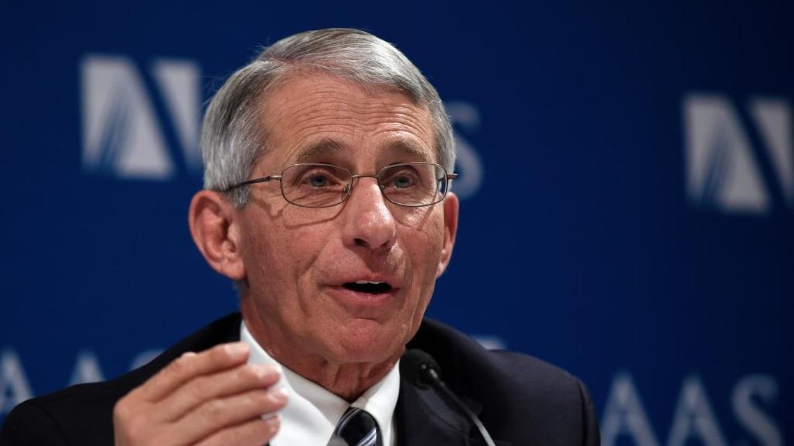 Dr. Anthony Fauci, the director of the National Institute of Allergy and Infectious Diseases.