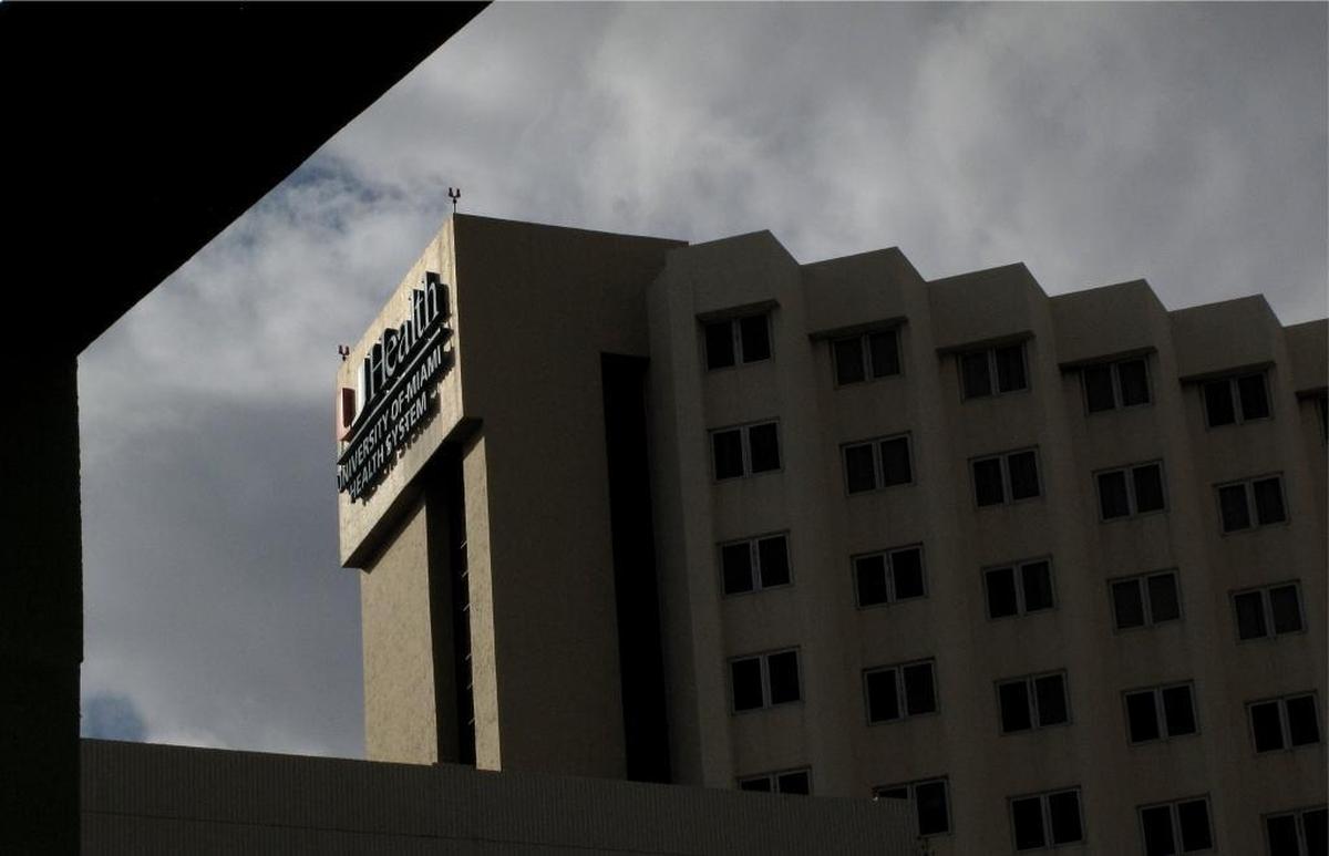 This November 2011 photo shows UHealth Tower, formerly named University of Miami Hospital, a 560-bed facility in Miami’s Civic Center. The hospital lost nearly $95 million in 2017 as operating expenses spiked and patient admissions dropped, according to a recent SEC filing.