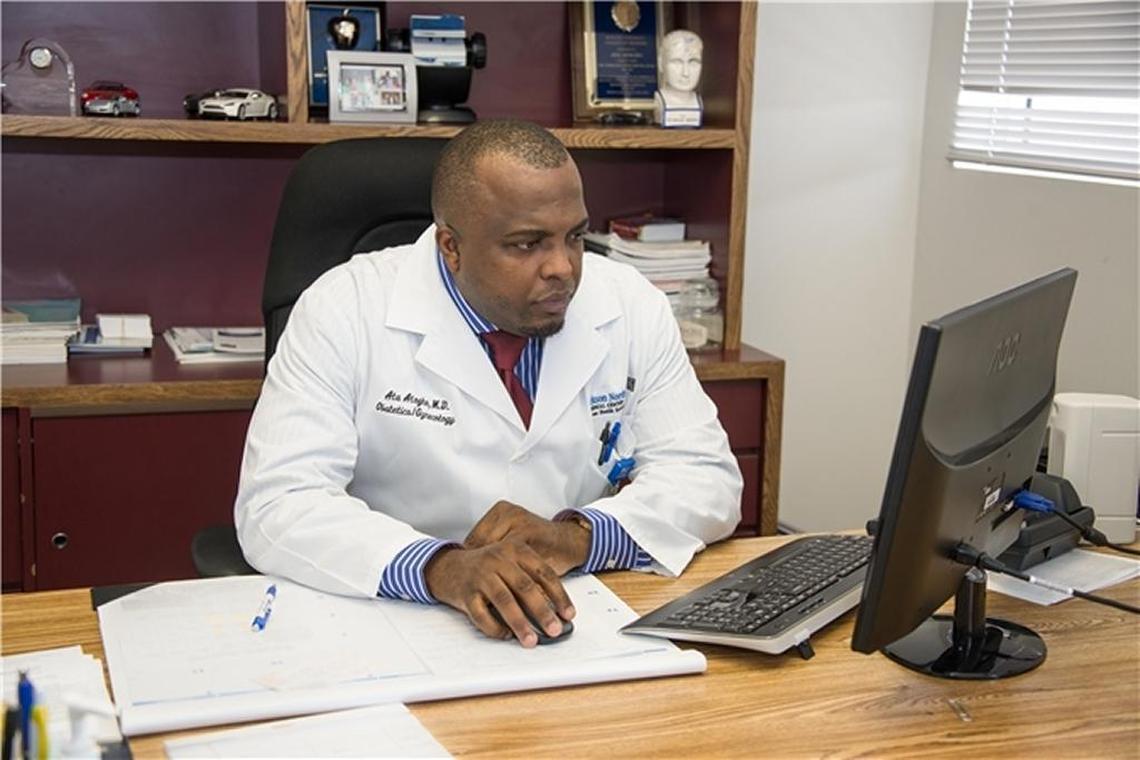 ‘A lot of false information is being put out there, and doctors are being blamed for things they did not do,’ said Dr. Ata Atogho.