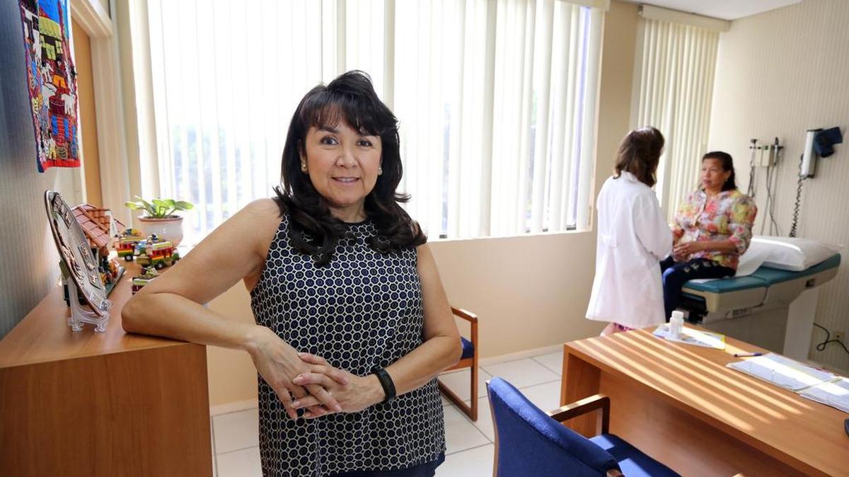 
Sandra Lozano-Barry is the clinic director at Light of the World Clinic in Oakland Park. Light of the World has been serving the community since 1989 but recent cuts in funding for free clinics across Florida has impacted its ability to serve patients.
