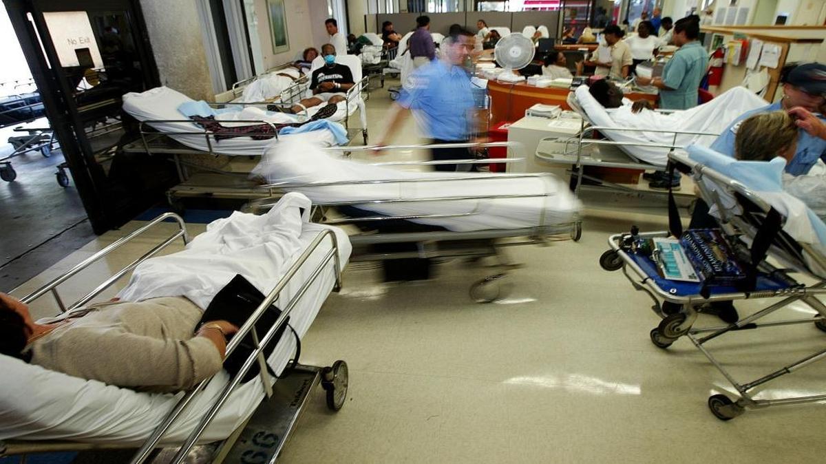 
Jackson Memorial Hospital's nonstop emergency room
