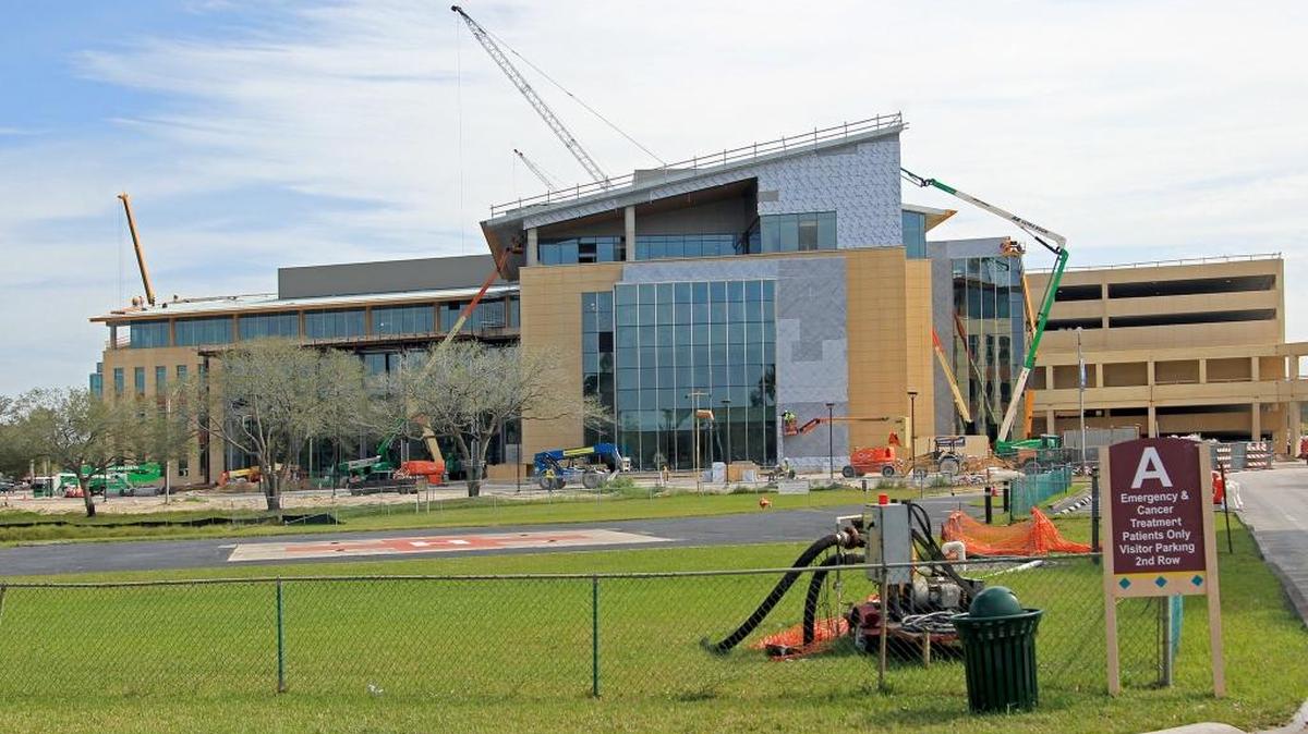 Construction on the new Miami Cancer Institute on the campus of Baptist Hospital Miami is nearly complete. Baptist Health announced a voluntary separation program for certain employees on Thursday.