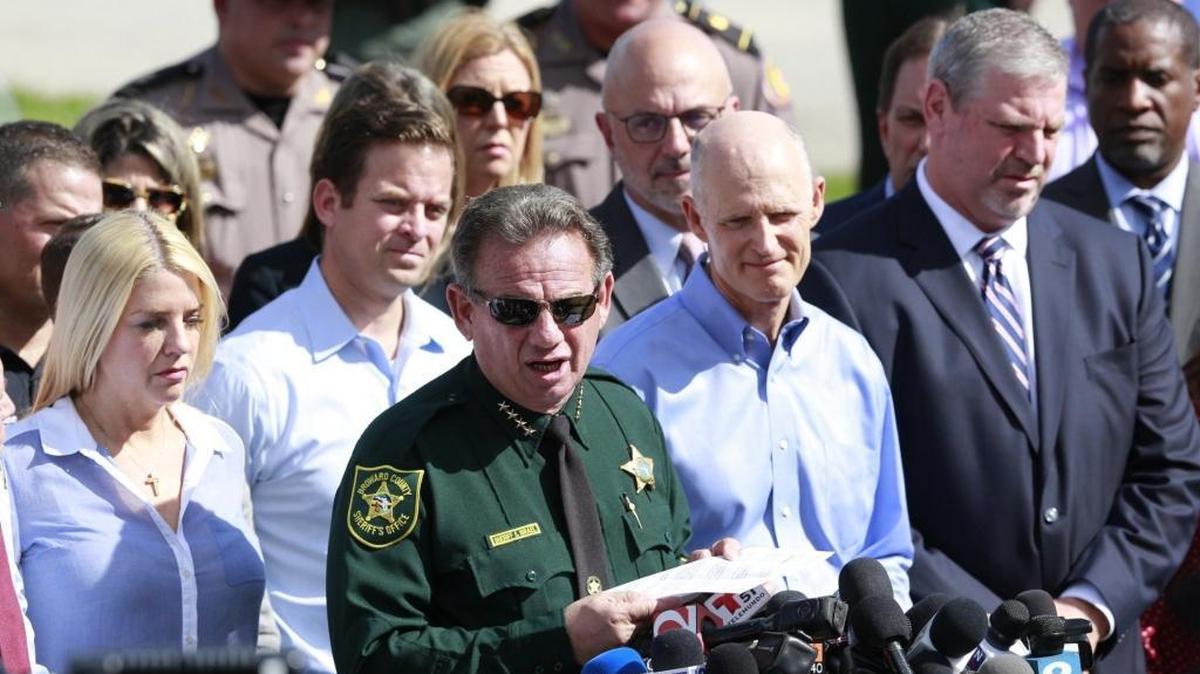 Broward Sheriff Scott Israel says ban assault weapons and don’t allow mental health patients to retrieve their weapons until they are cured of their illness.
