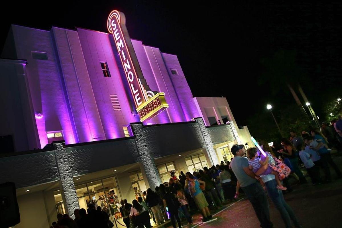 The renovation of downtown Homestead’s historic Seminole Theatre was completed in 2015.