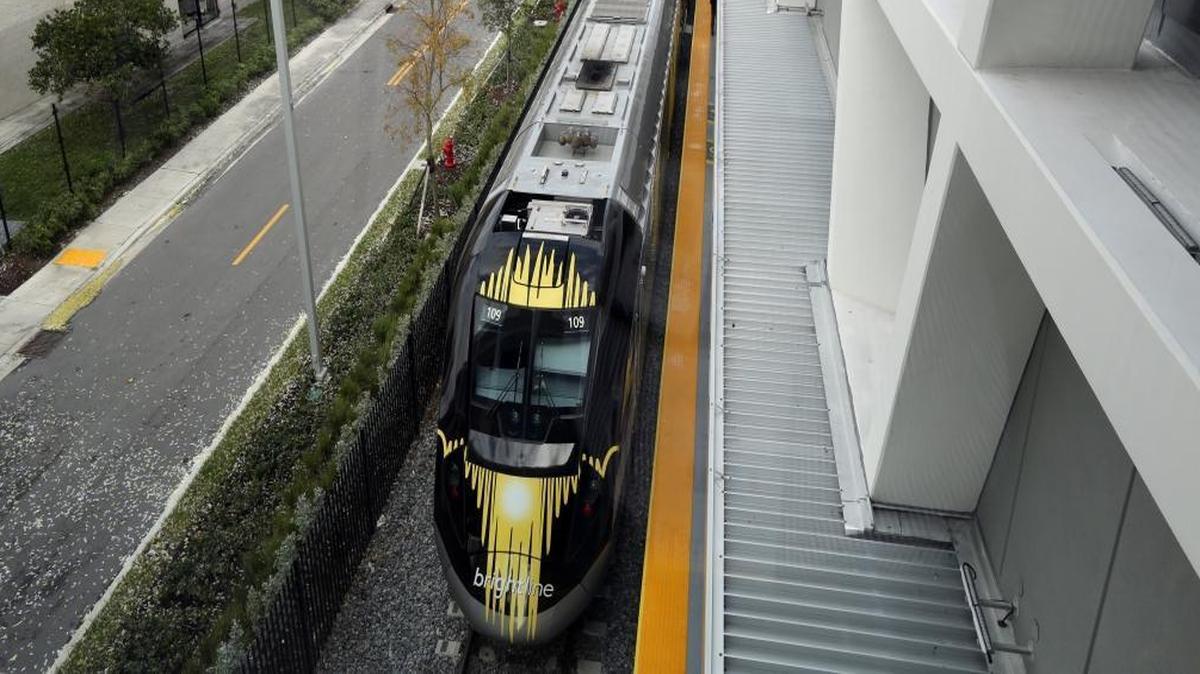 A pedestrian in Boynton Beach was killed Friday night by a Brightline train, the day before it debuted on its Fort Lauderdale to West Palm Beach run.