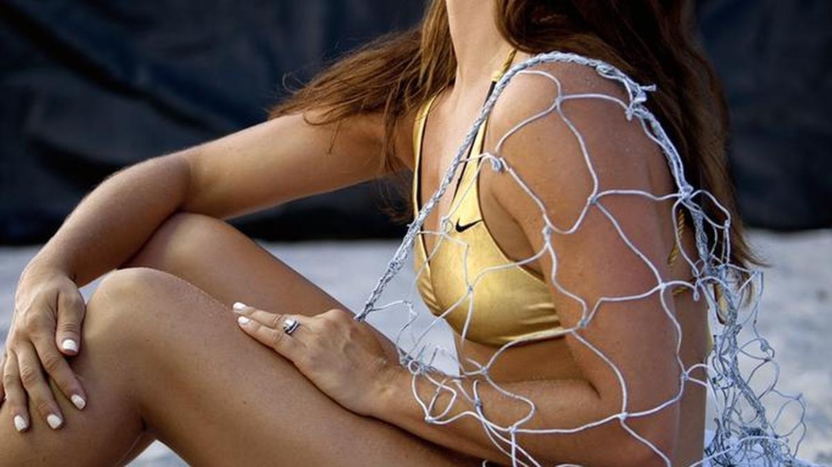‘This was a no-brainer,’ Misty May-Treanor said of posing for ‘Sports Souls.’ ‘Anything creative like this for athletes — I think it’s fun, and it allows the public to see a different perspective. I also like that it’s not the mainstream athletes you would typically see.’