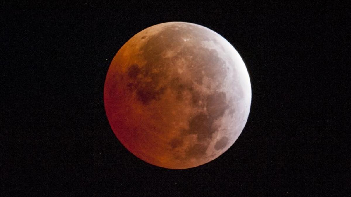A supermoon in 2015.