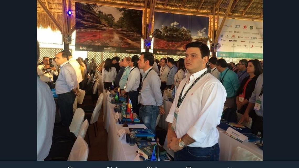 Former Colombian governor Alejandro Lyons.