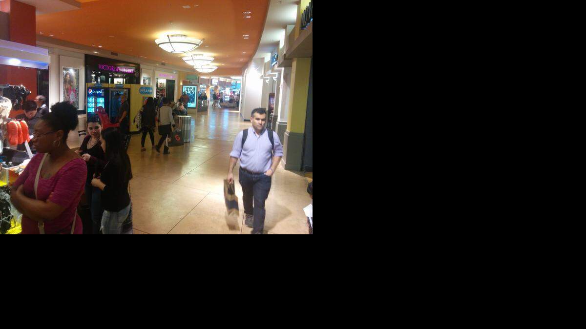 
Empty hallways at the Dolphin Mall at around 9 a.m. Friday, Nov. 28, 2014. Shoppers took advantage of Thanksgiving Day sales and stayed home on the morning of Black Friday. 
