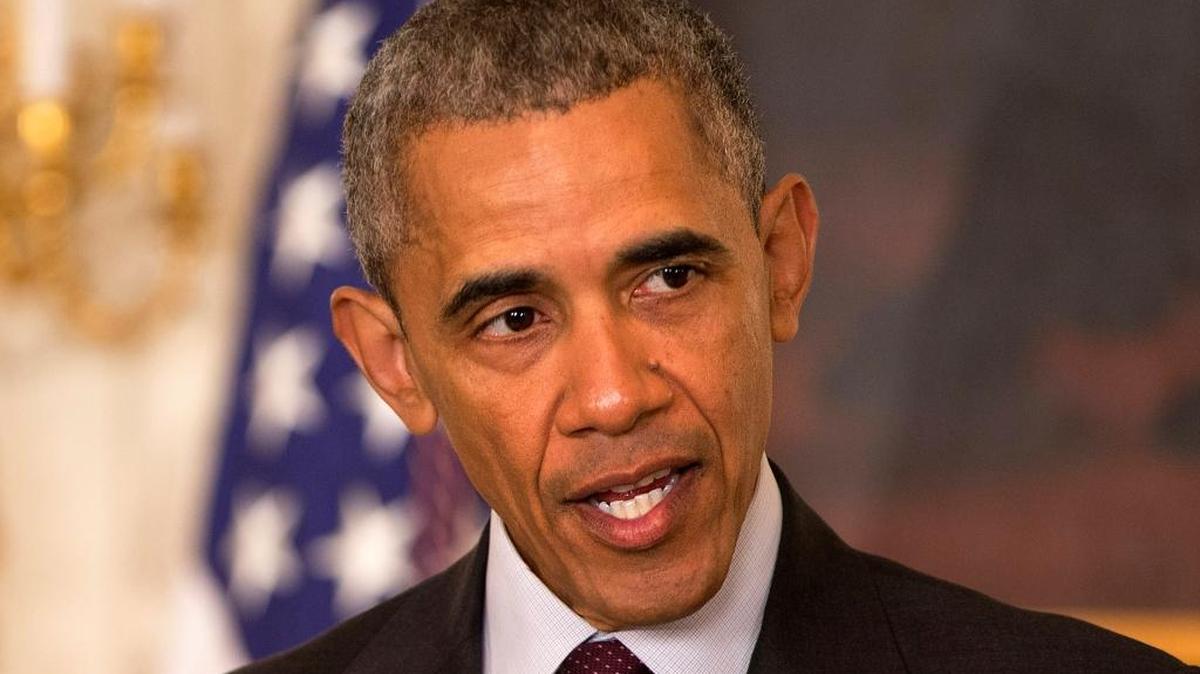 President Barack Obama speaks in the State Dining Room of the White House in Washington, Wednesday, March 30, 2016. President Barack Obama is commuting the prison sentences of 61 people serving time for drug-related offenses.
