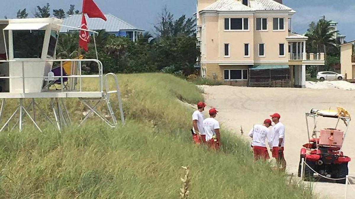 Bathtub Beach in Stuart was closed Sunday after a child was reportedly bitten by a shark.
