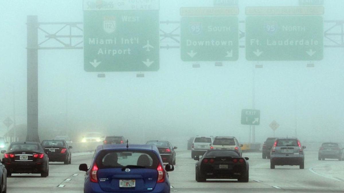 The National Weather Service issued a fog alert for Miami-Dade, Broward and interior parts of Collier counties on Saturday morning and urged drivers to be cautious. The fog is expected to lift by 9 or 10 a.m., Meteorologist Larry Kelly said.