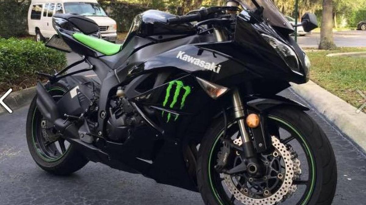Joshua Pinilla was riding his 2009 Kawasaki motorcycle South on I-95 when he hit a car and was thrown into the path of a tractor trailer.
