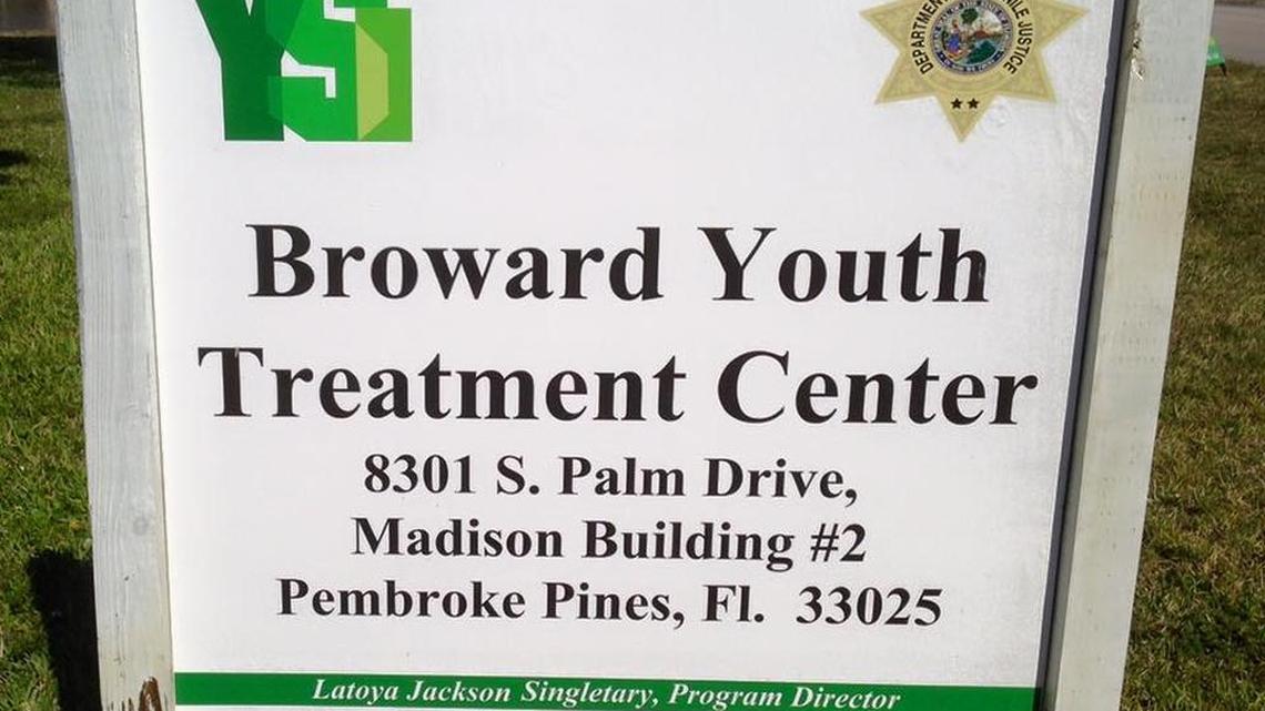 The Broward Youth Treatment Center in Pembroke Pines is where a young man died this week.