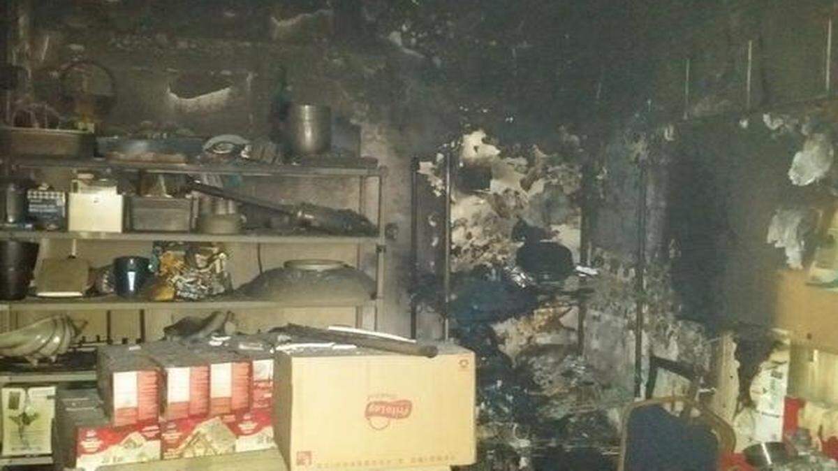 
Flames devoured part of the storeroom at the yacht club at 2800 Yacht Club Blvd. in Coral Ridge on Wednesday, Nov. 19, 2014.
