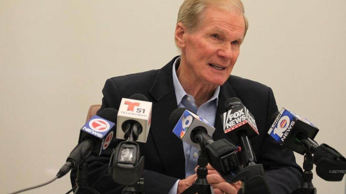 “Look how many of these mass shootings have occurred and we say enough is enough and then nothing is done,” said Sen. Bill Nelson, D-Fla., shown last April.