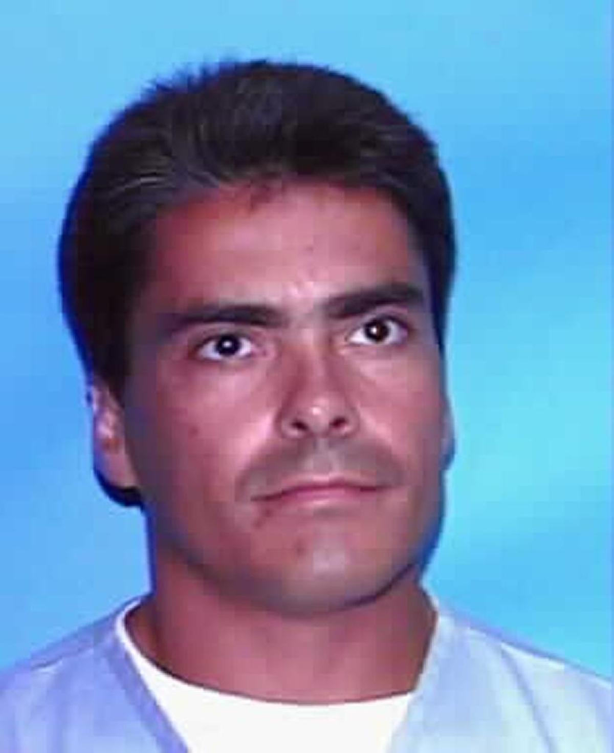 Gabriel Sanchez, in 2002 at the start of his last prison term.