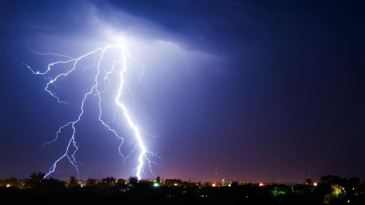 During a thunderstorm, the minute you hear thunder, you should take cover.