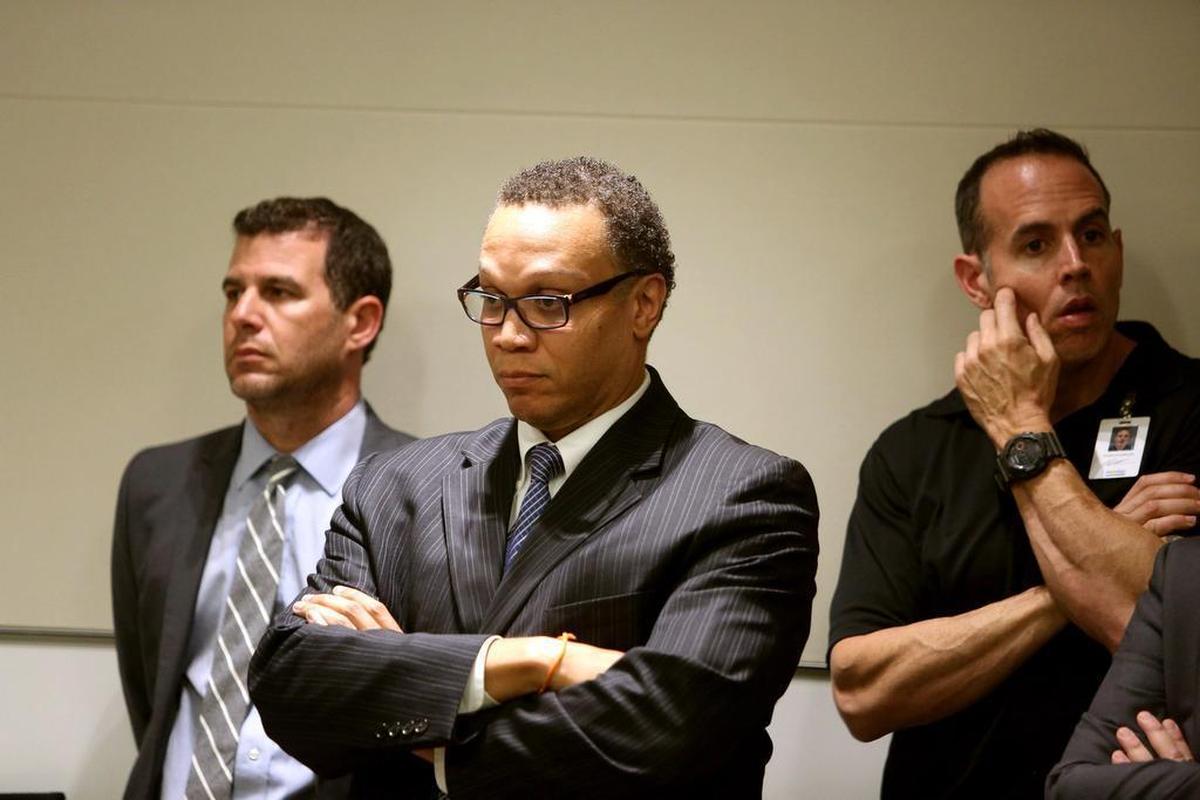 Chief Assistant Public Defender Gordon Weekes appears in Broward Court as suspected school shooter Nikolas Cruz makes a video appearance before Judge Kim Theresa Mollica. Cruz is facing 17 charges of premeditated murder in the mass shooting at Marjory Stoneman Douglas High School in Parkland.