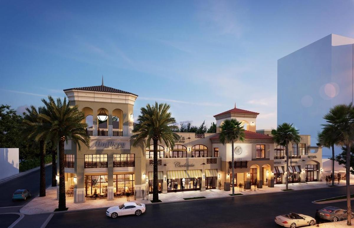 The Las Olas Company, the largest landowner on downtown Fort Lauderdale’s main street, is building this new retail and restaurant building as part of an effort to refresh the five-block shopping district.