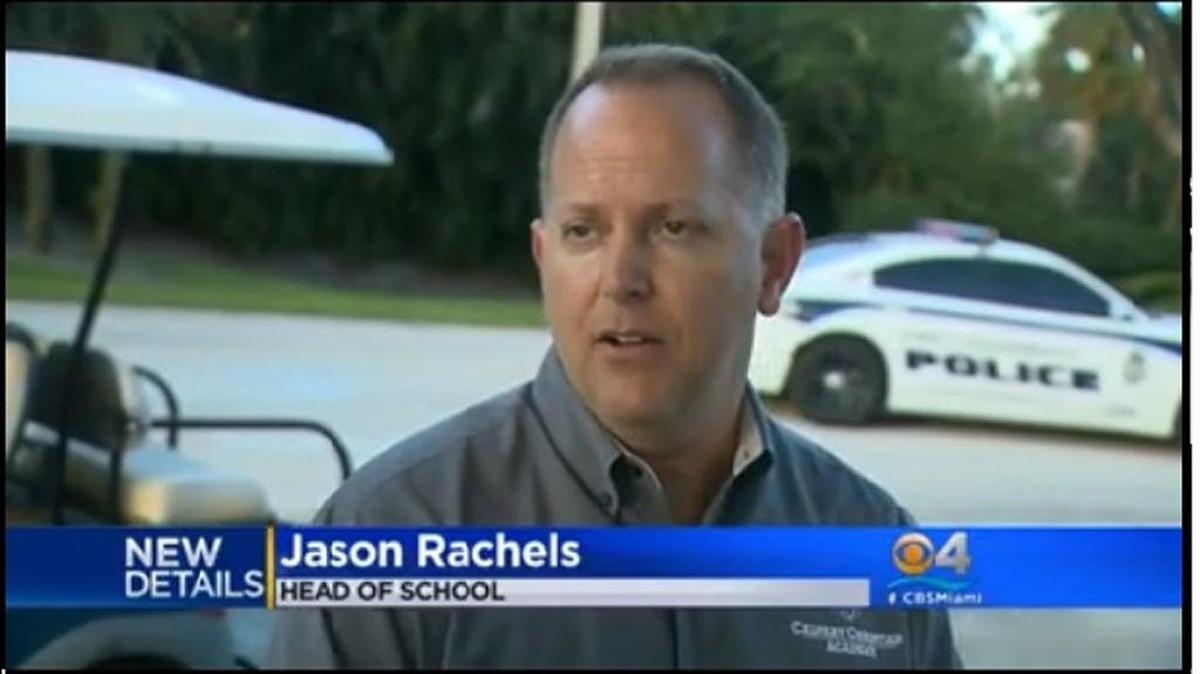 Head of Calvary Christian Academy Jason Rachels