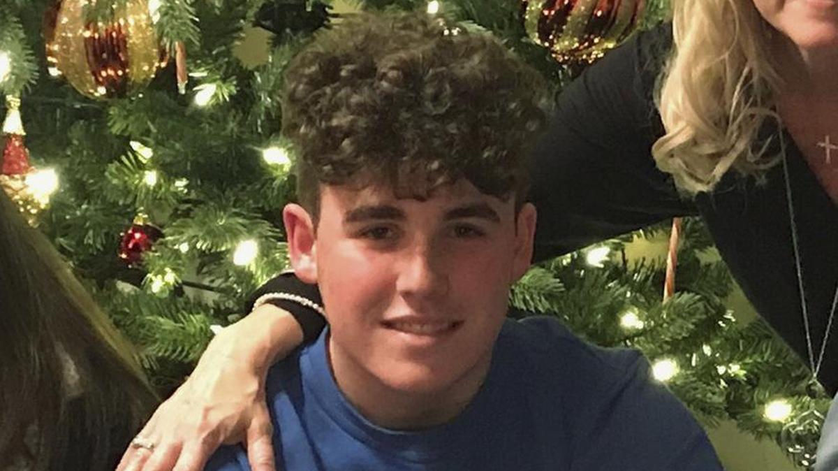 This undated photo made available by Joan Cox shows her nephew Luke Hoyer. Hoyer was a student at Marjory Stoneman Douglas High School in Parkland, Fla. He was killed when former student Nikolas Cruz opened fire at the school Wednesday, Feb. 14, 2018.