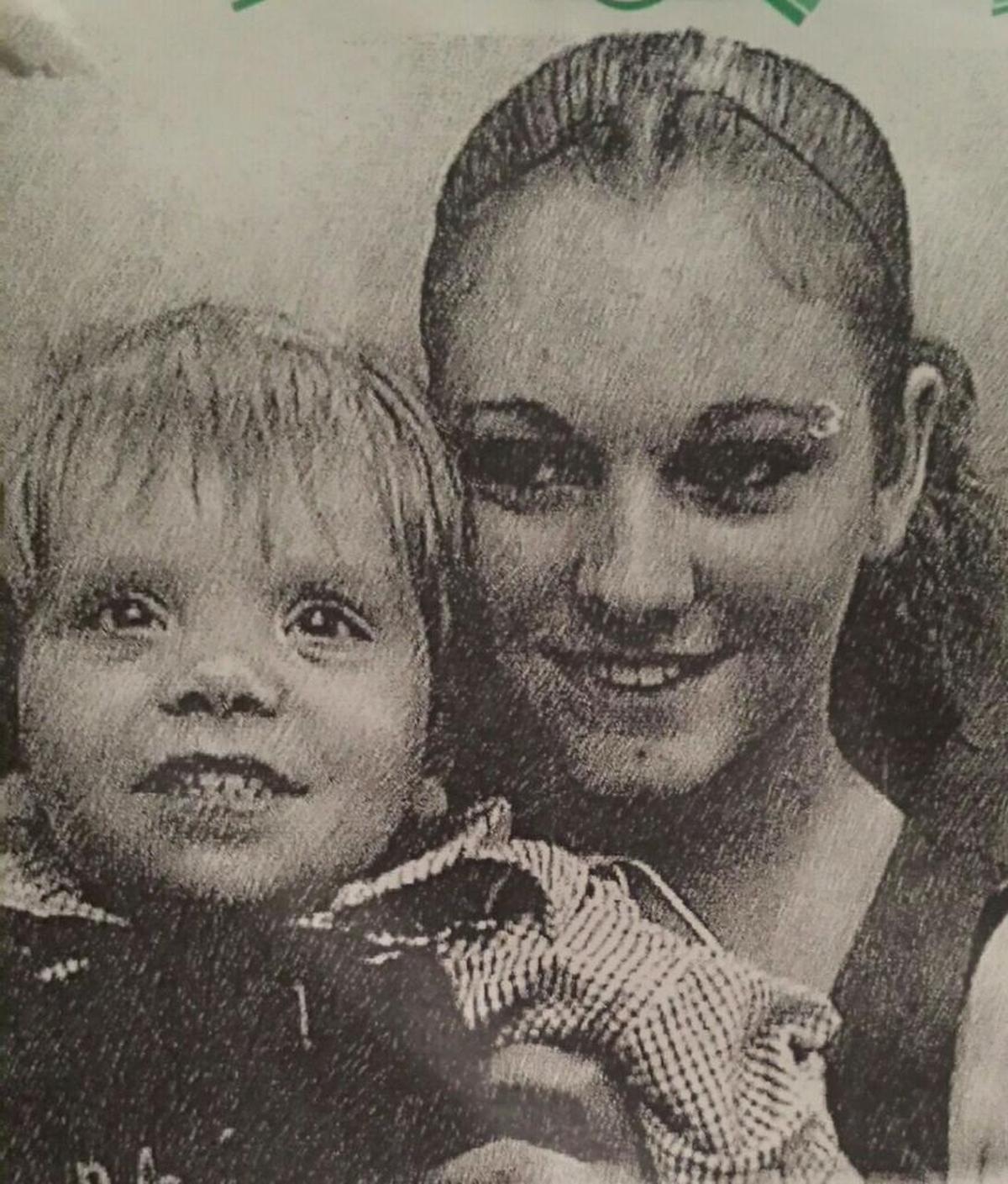 Kristin Carare, right, in a family photo