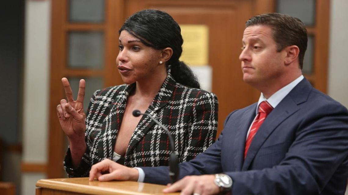 Oneal Ron Morris, left, was sentenced to 10 years in prison, followed by five years probation, a Broward judge decided, Miami Herald news partner CBS4 reported.